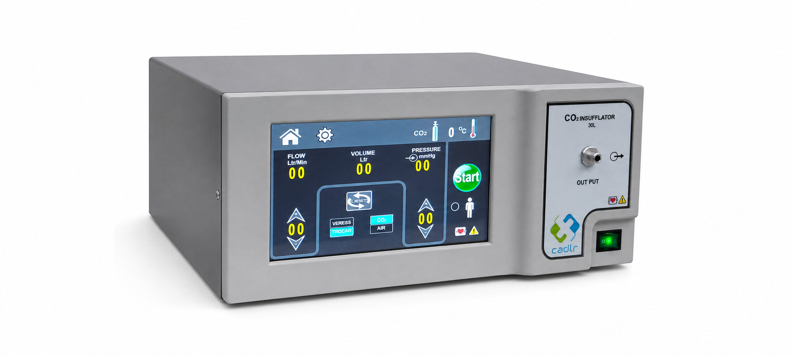 CADLR Meditech CO₂ Insufflator System hardware